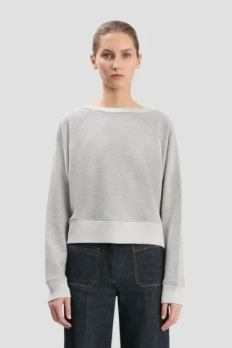 Bluza Constance w kolorze szarym melanżowym