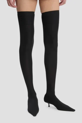 Czarne botki Sloane Jersey 45