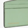 Etui na karty The Victoria z jadeitowej skóry ziarnistej Etui na karty The Victoria z jadeitowej skóry ziarnistej
