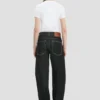 Jeansy Twisted Slouch w kolorze spranego czerni Jeansy Twisted Slouch w kolorze spranego czerni