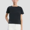 Koszulka o dopasowanym kroju w kolorze granatowym Koszulka o dopasowanym kroju w kolorze granatowym