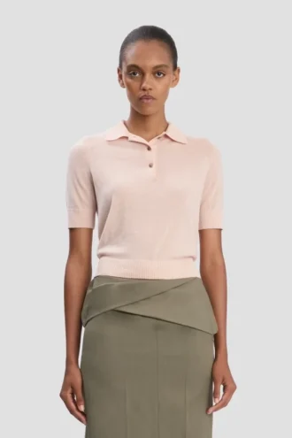 Koszulka polo w kolorze jasnoróżowym Koszulka polo w kolorze jasnoróżowym