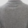 Koszulka polo w kolorze szarym melanżowym Koszulka polo w kolorze szarym melanżowym