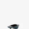 Mule Sloane 45 z satyny w kolorze turkusowym Mule Sloane 45 z satyny w kolorze turkusowym