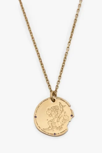Naszyjnik ze znakiem zodiaku Bliźnięta