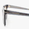 Ogromne okulary przeciwsłoneczne z acetatu w kolorze przezroczystego błękitu Ogromne okulary przeciwsłoneczne z acetatu w kolorze przezroczystego błękitu
