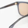 Ogromne okulary przeciwsłoneczne z acetatu w kolorze przezroczystego błękitu Ogromne okulary przeciwsłoneczne z acetatu w kolorze przezroczystego błękitu
