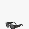 Okulary przeciwsłoneczne z monogramem w kolorze czarnym Okulary przeciwsłoneczne z monogramem w kolorze czarnym