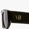 Okulary przeciwsłoneczne z monogramem w kolorze czarnym Okulary przeciwsłoneczne z monogramem w kolorze czarnym