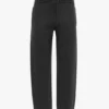 Spodnie jogger z haftowanym logo w kolorze czarnym Spodnie jogger z haftowanym logo w kolorze czarnym