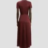 Sukienka midi Blaire w kolorze cinnabar red Sukienka midi Blaire w kolorze cinnabar red