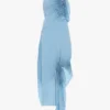 Sukienka z marszczonym dekoltem typu halter w kolorze ionian blue Sukienka z marszczonym dekoltem typu halter w kolorze ionian blue
