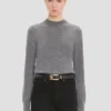 Sweter Austen w kolorze szarym melanżowym Sweter Austen w kolorze szarym melanżowym