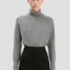 Sweter Marie w kolorze szarym melanżowym