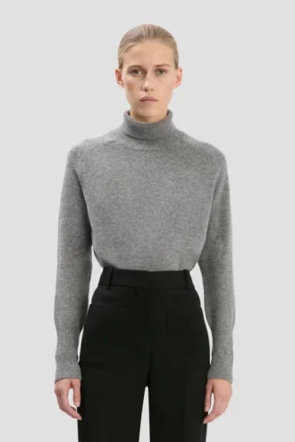 Sweter Marie w kolorze szarym melanżowym