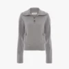 Sweter Milano z półsuwakiem w kolorze szarym melanżowym Sweter Milano z półsuwakiem w kolorze szarym melanżowym