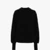 Sweter o luźnym kroju w kolorze czarnym Sweter o luźnym kroju w kolorze czarnym