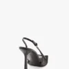 Szpilki The Victoria Slingback 100 z czarnej siateczki Szpilki The Victoria Slingback 100 z czarnej siateczki