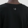 T-shirt o dopasowanym kroju w kolorze czarnym T-shirt o dopasowanym kroju w kolorze czarnym