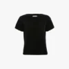 T-shirt o dopasowanym kroju w kolorze czarnym T-shirt o dopasowanym kroju w kolorze czarnym