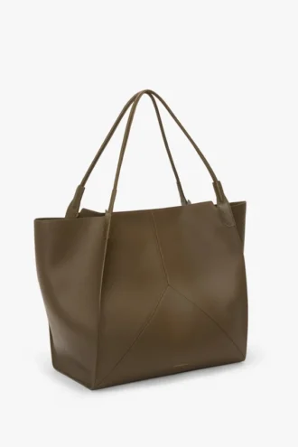 Torba podróżna Victoria z khaki skóry Torba podróżna Victoria z khaki skóry
