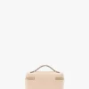 Torebka crossbody Vanity z jasnoróżowej skóry Torebka crossbody Vanity z jasnoróżowej skóry