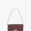 Torebka Dorian Pochette z bordowej skóry Torebka Dorian Pochette z bordowej skóry