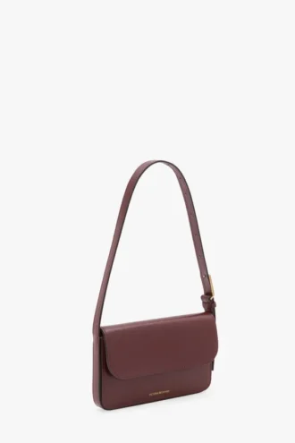Torebka Dorian Pocket Bag z bordowej skóry Torebka Dorian Pocket Bag z bordowej skóry