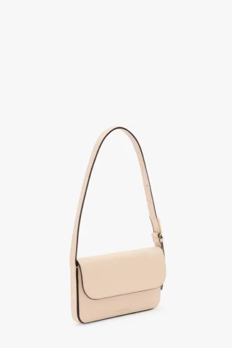 Torebka Dorian Pocket z jasnoróżowej skóry Torebka Dorian Pocket z jasnoróżowej skóry