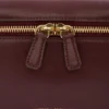 Torebka Vanity Crossbody z bordowej skóry Torebka Vanity Crossbody z bordowej skóry